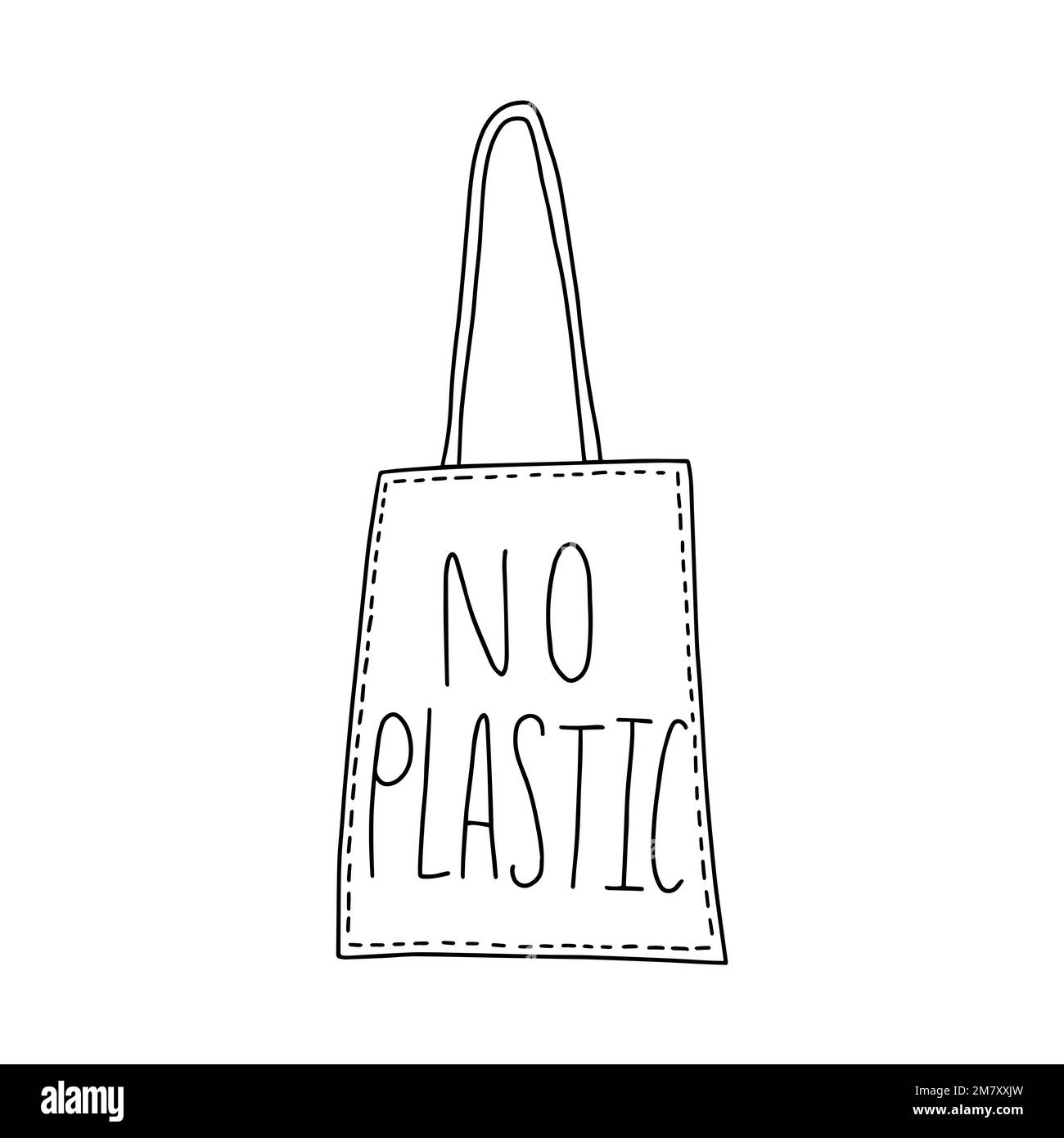 Illustration du sac à main Vector ECO Illustration de Vecteur