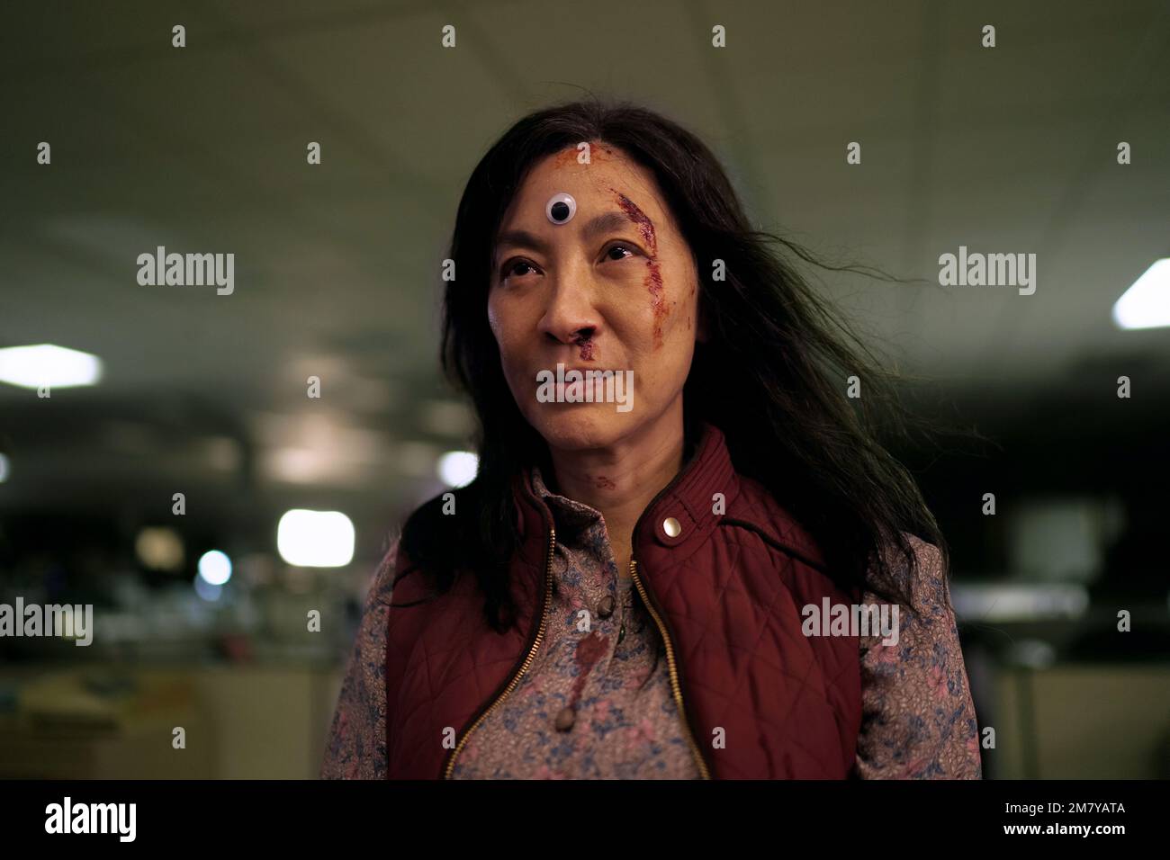 Tout partout à la fois Michelle Yeoh Banque D'Images