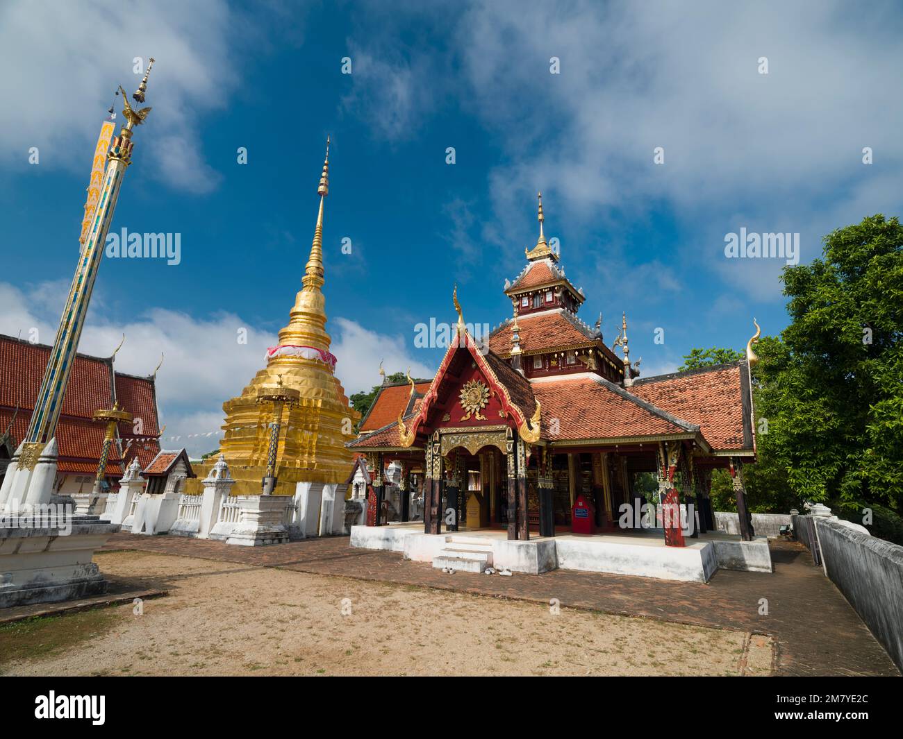 Lampang, Thaïlande. 21 novembre 2022. Temple Wat Pong Sanuk Nua. Le