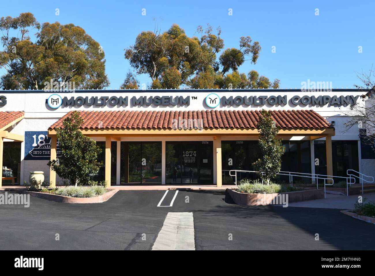 LAGUNA HILLS, CALIFORNIE - 8 JANVIER 2023 : le Musée Molton s'efforce de préserver l'histoire du comté d'Orange et de son époque de ranch. Banque D'Images