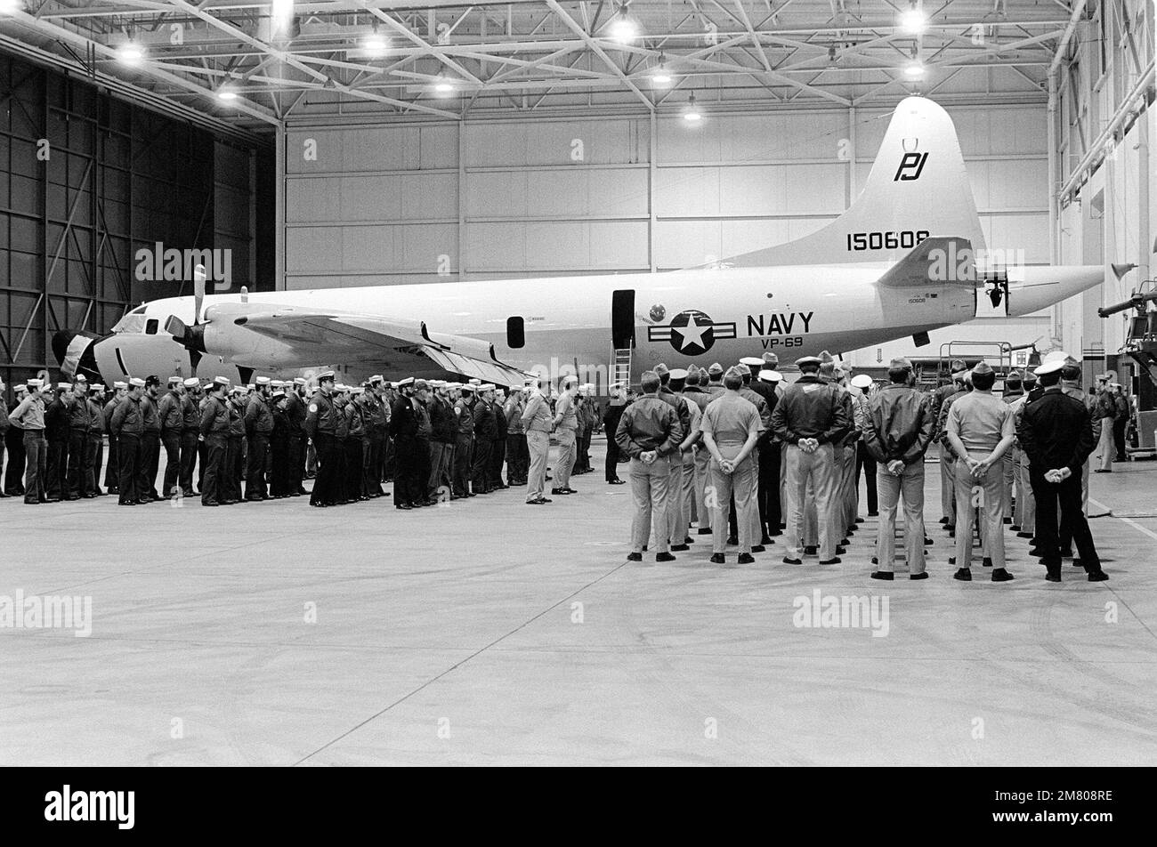 DN-SN-85-05679. Base: Naval Air Station Whidbey Island État: Washington (WA) pays: Etats-Unis d'Amérique (USA) Banque D'Images