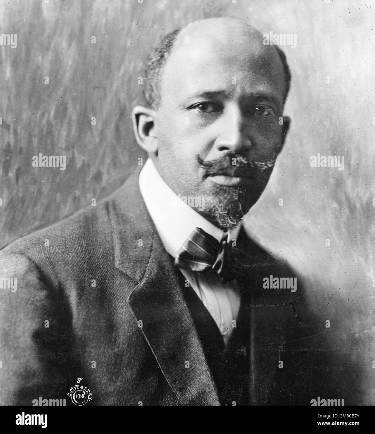 W.E.B. Dubois (1868-1963) sociologue américain-ghanéen et chef des droits civils Banque D'Images