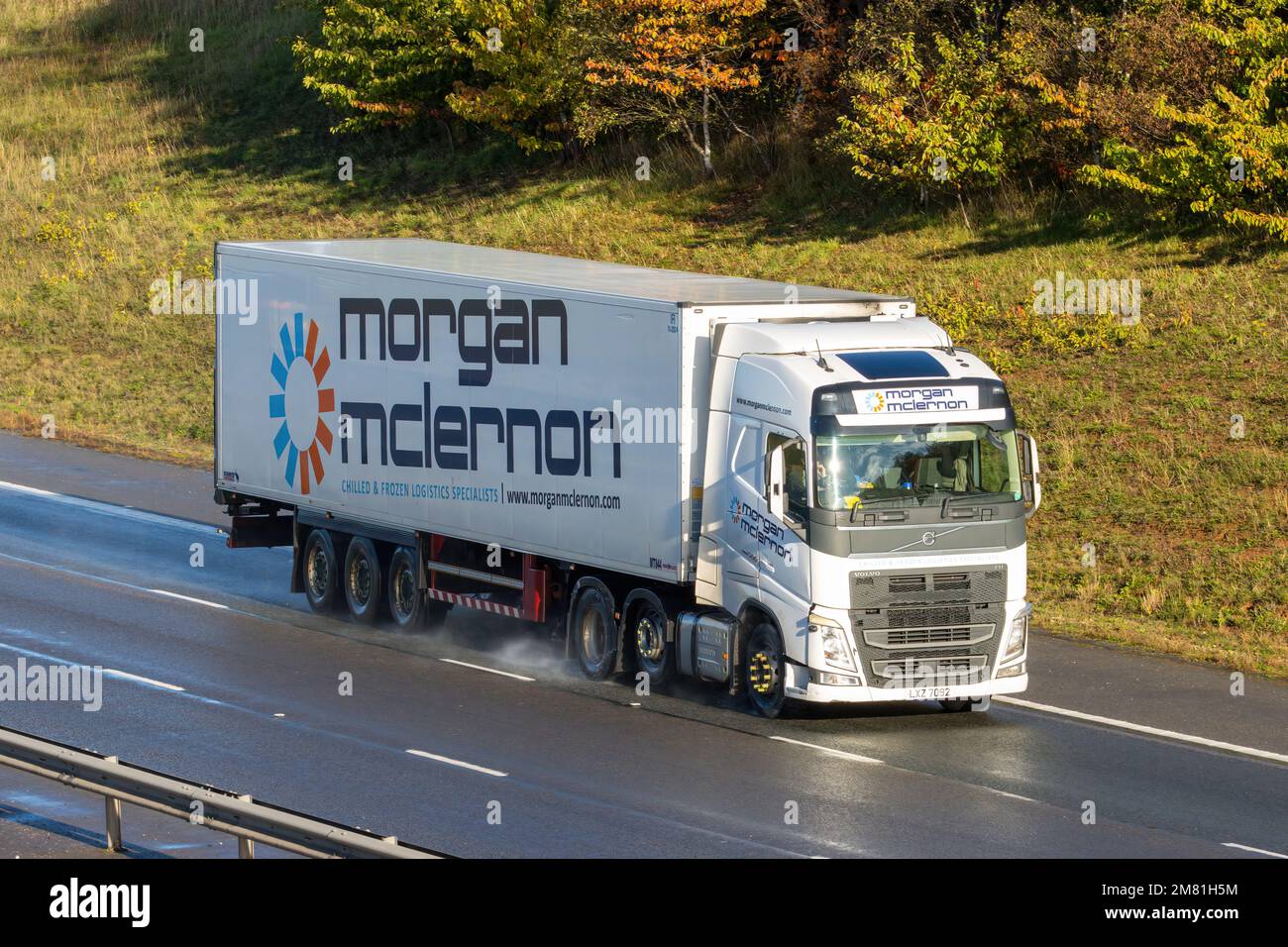 Groupe Culina Volvo FH LXZ 7092 Banque D'Images