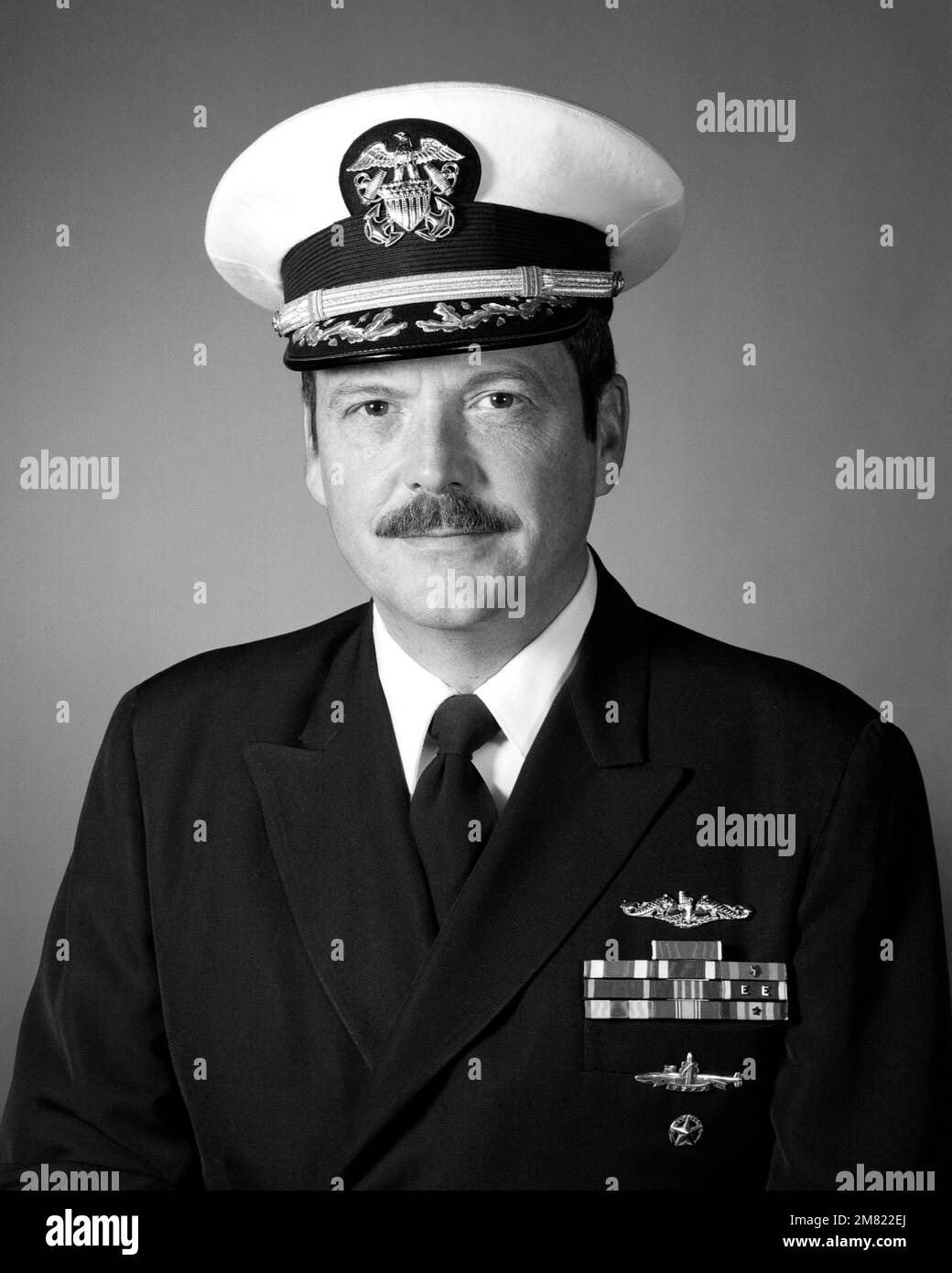 Capitaine John F. Jordan, USN (couvert). Pays : inconnu Banque D'Images