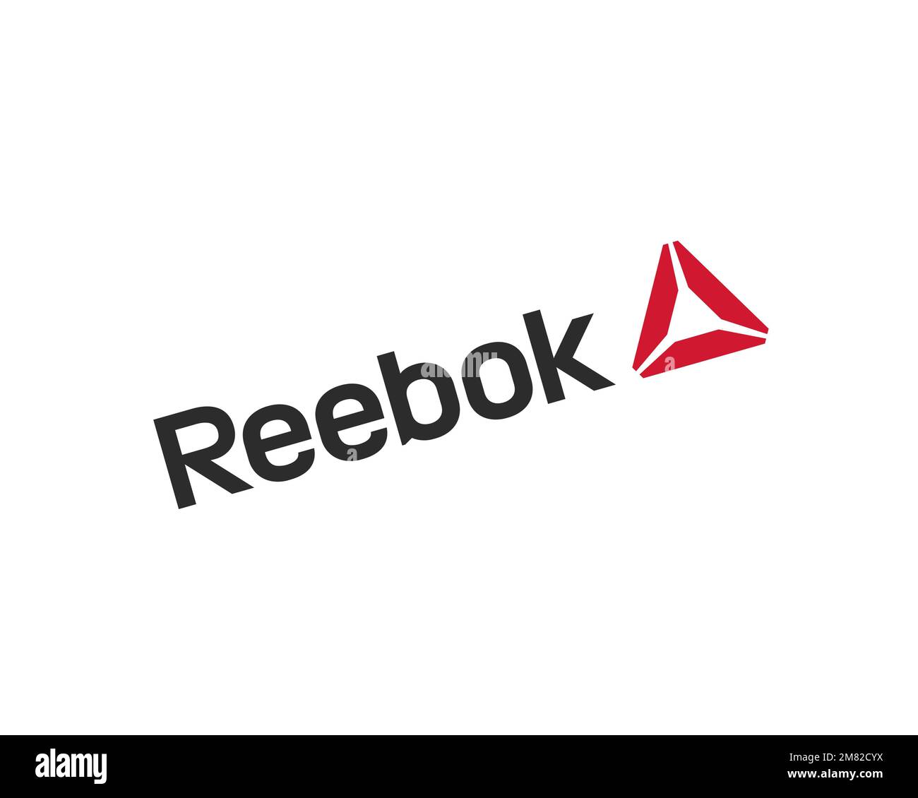 Reebok, logo pivoté, arrière-plan blanc Photo Stock - Alamy