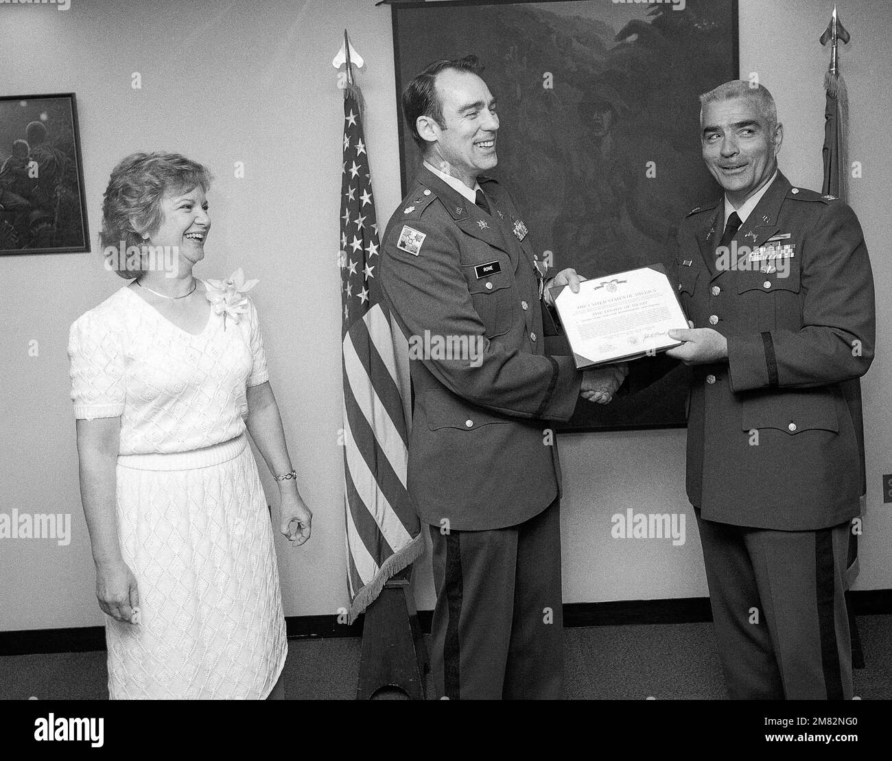 DA-SN-85-11216. Base: Arlington État: Virginia (va) pays: Etats-Unis d'Amérique (USA) Banque D'Images