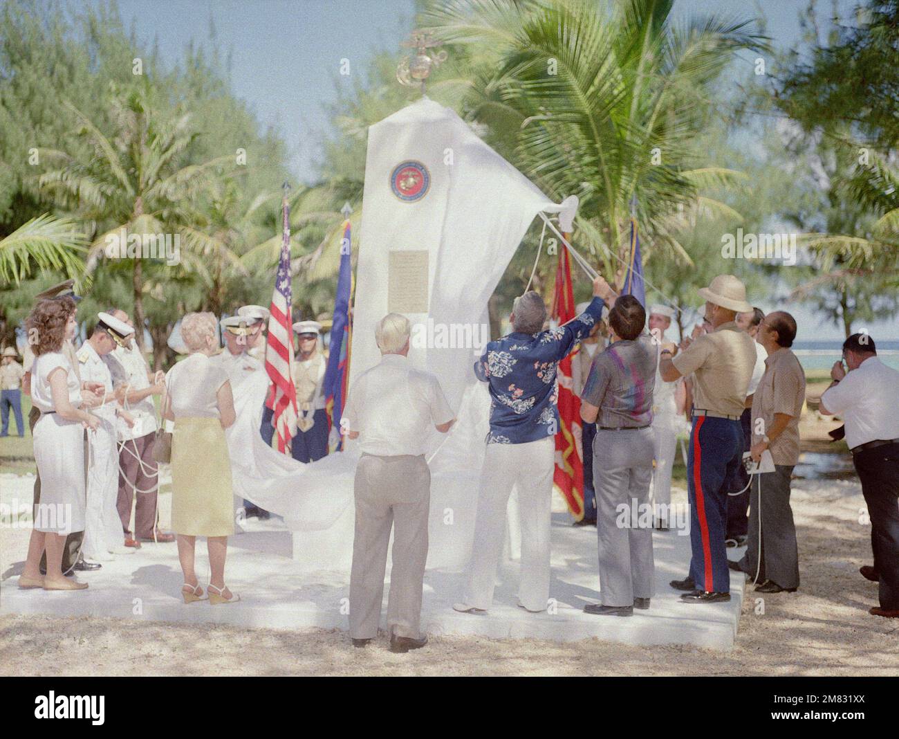 Le dévoilement du Monument de la Médaille d