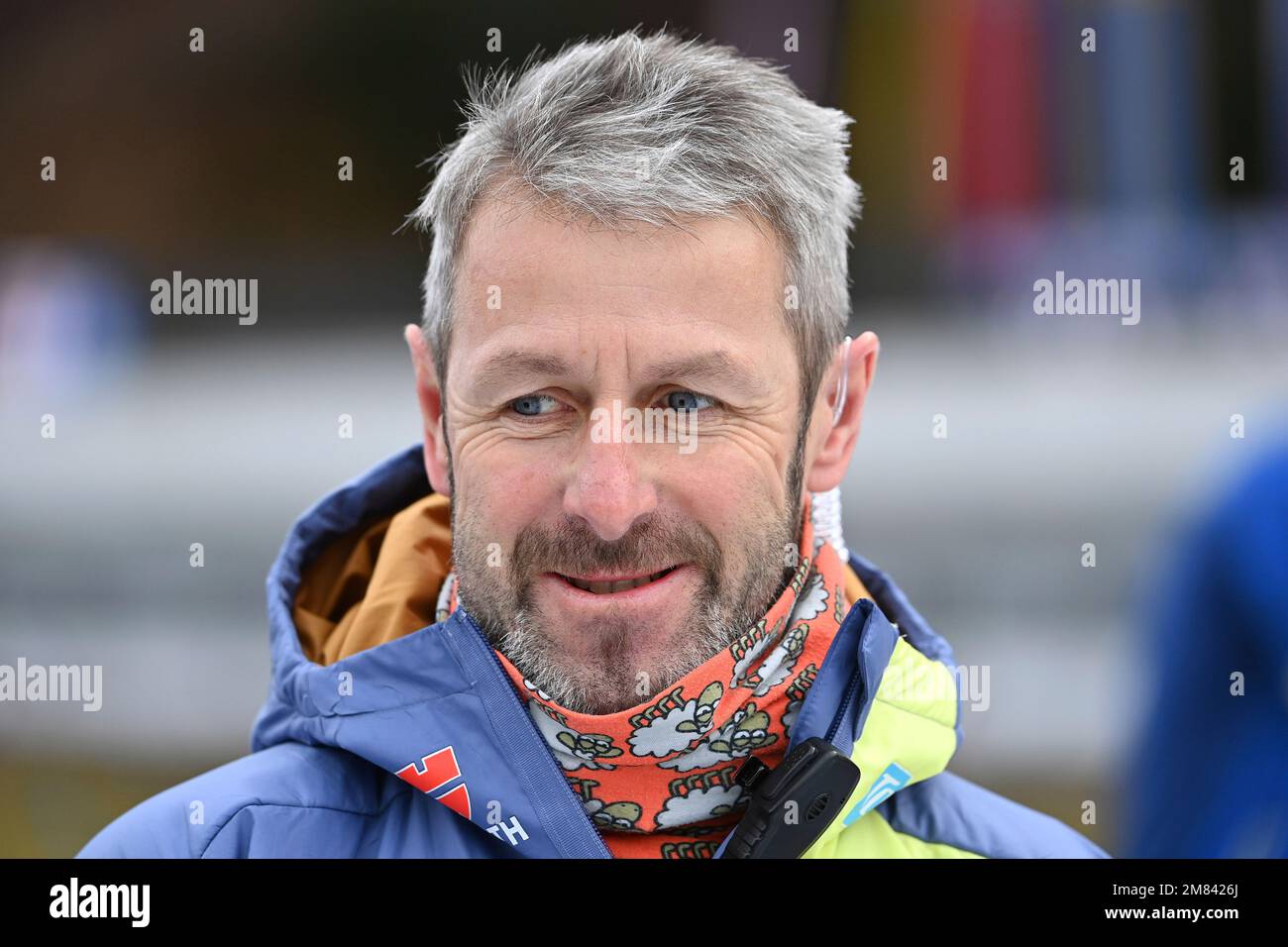 Entraîneur fédéral Mark KIRCHNER (GER), image simple, couper un motif, portrait, portrait, portrait. Coupe du monde de biathlon de l'IBU hommes 20km individuel sur 11 janvier 2023 à Ruhpolding, saison 2022/23. ? Banque D'Images