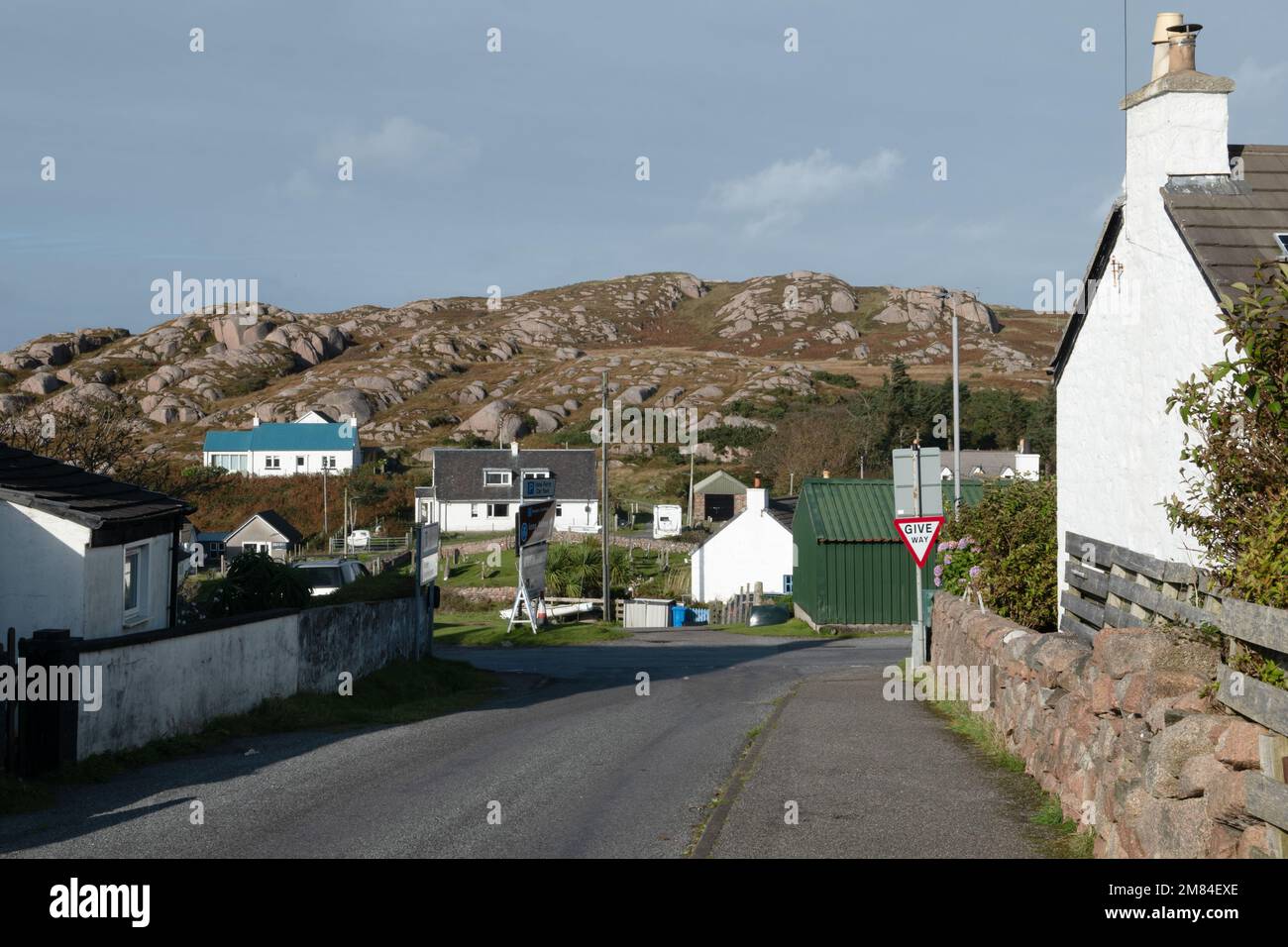 Fionnphort, île de Mull, Écosse, Royaume-Uni Banque D'Images