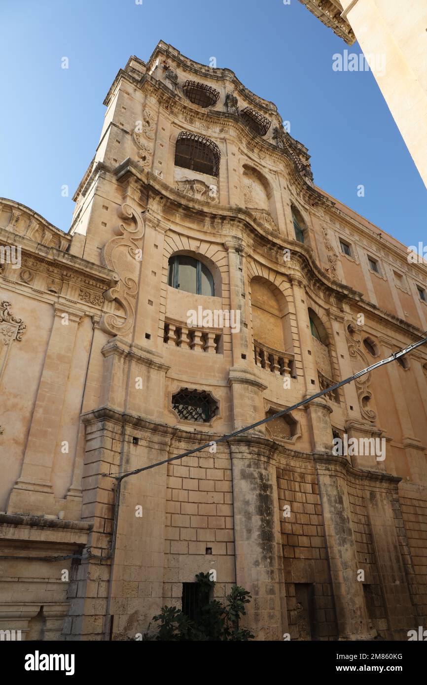 Noto, Sicile, Italie Banque D'Images