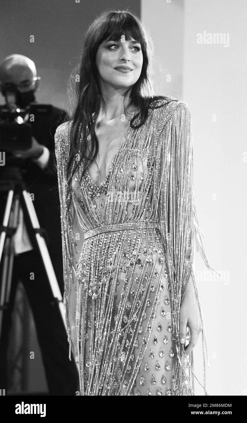 Dakota Johnson « la fille perdue » première 78th Festival international du film de Venise 03 septembre 2021 Banque D'Images