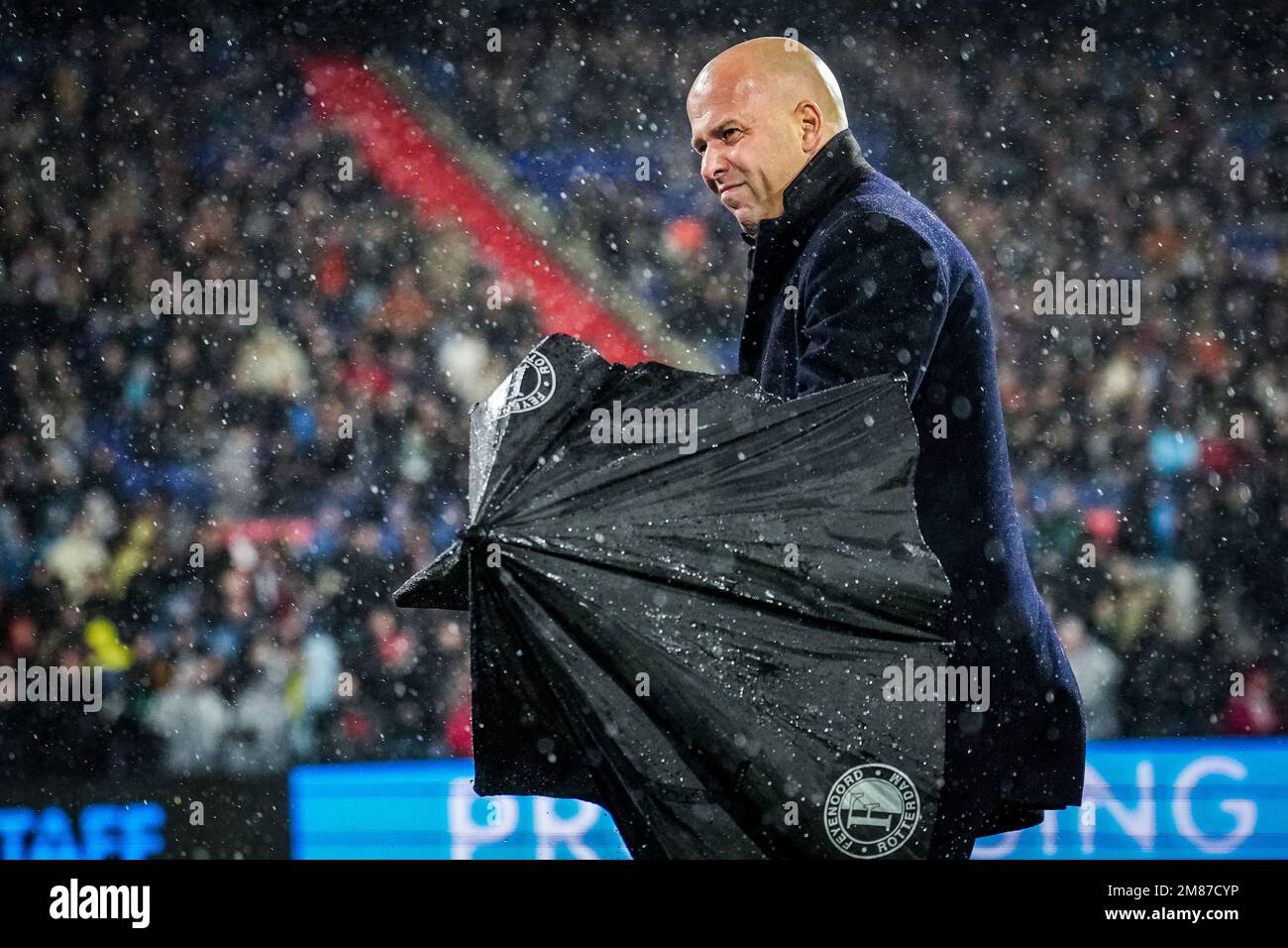 Rotterdam 12 janvier 2023, Rotterdam l'entraîneur de Feyenoord Arne