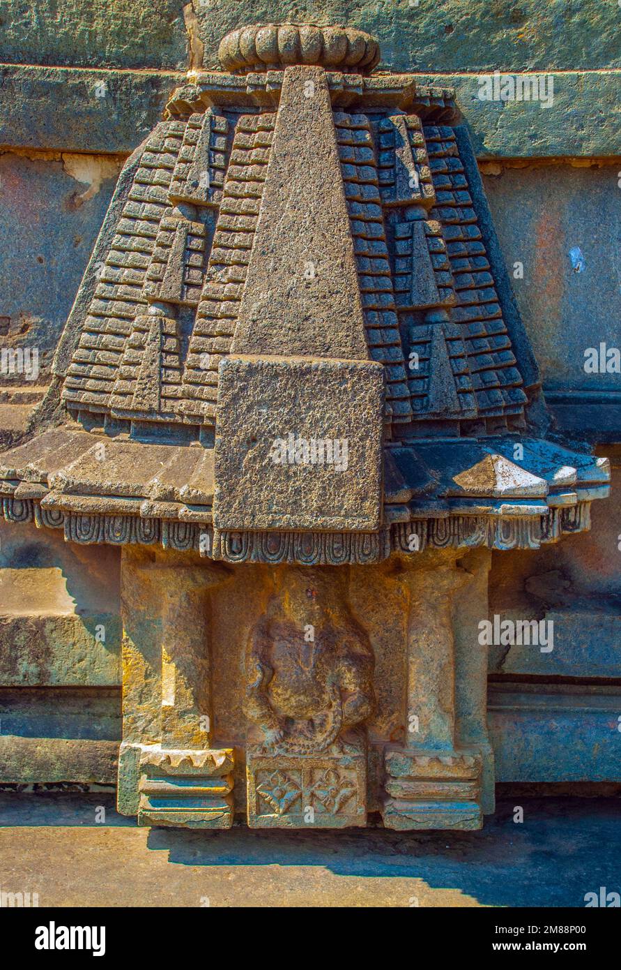 Monuments de Belur et Halebidu Banque D'Images