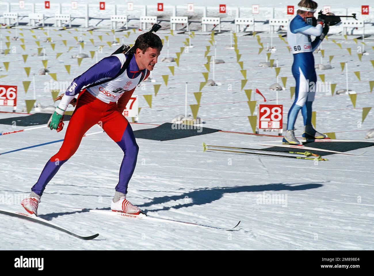 DF-ST-89-05987. Base: Calgary État: Alberta (AB) pays: Canada (CAN) Banque D'Images