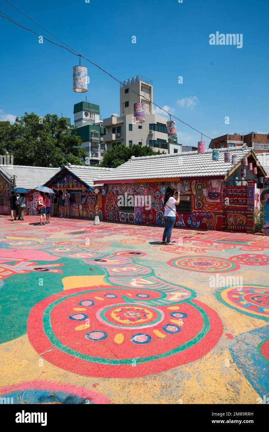 Taichung village arc-en-ciel village Dès que possible Banque D'Images