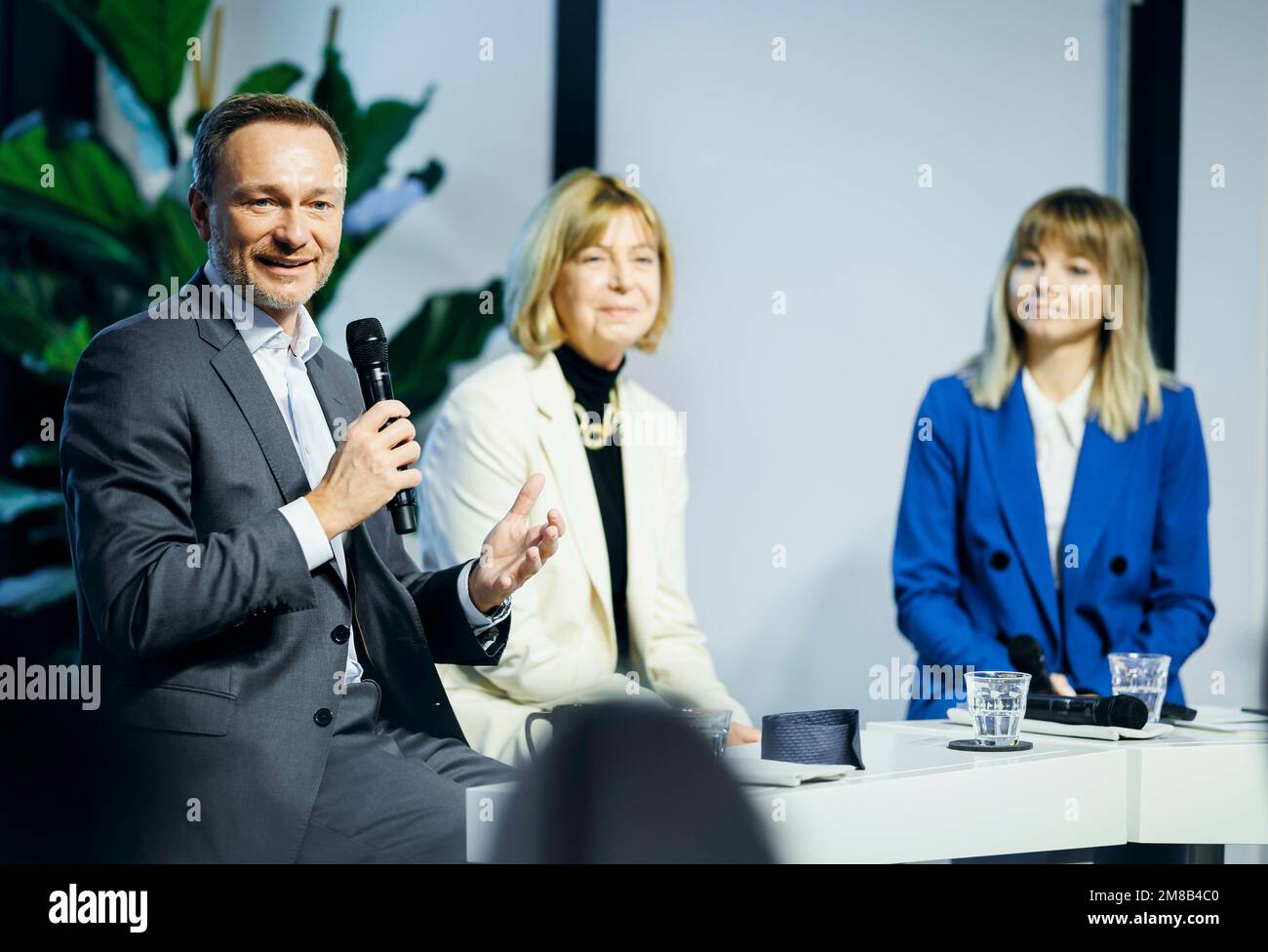 Christian Lindner (FDP), ministre fédéral des Finances, a pris les ...