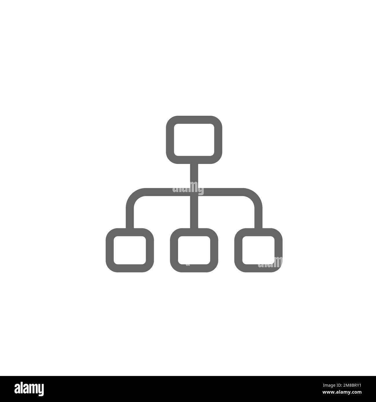 Icône de ligne de schéma, modèle de ressource graphique, illustration vectorielle. Illustration de Vecteur