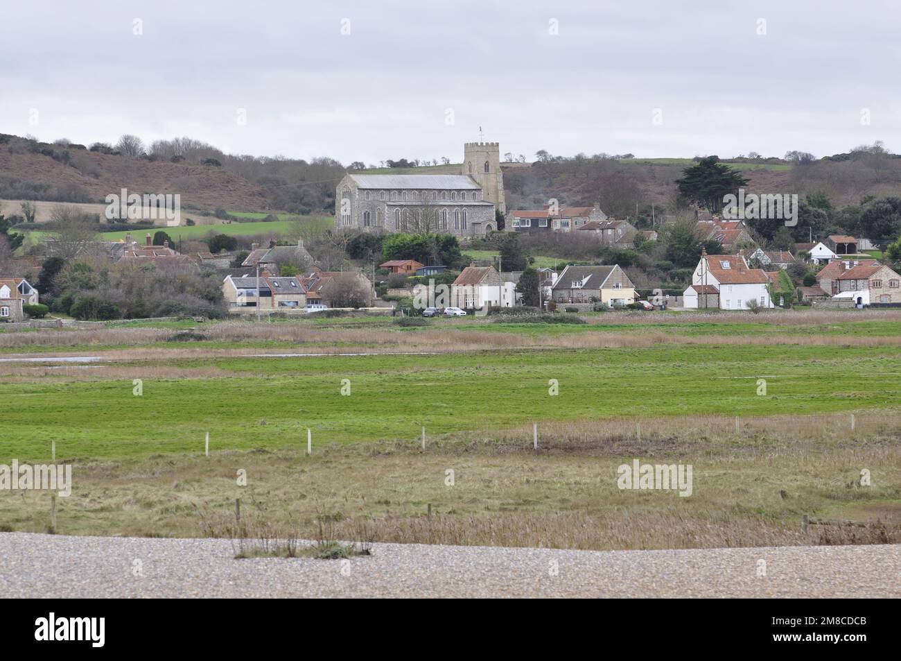 Salthouse sur la côte nord de Norfolk, Angleterre, Royaume-Uni Banque D'Images