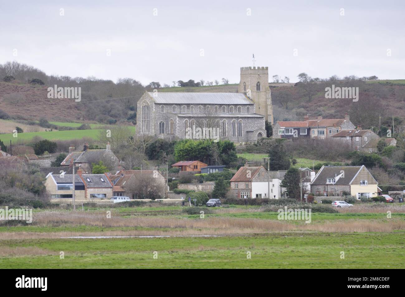 Salthouse sur la côte nord de Norfolk, Angleterre, Royaume-Uni Banque D'Images