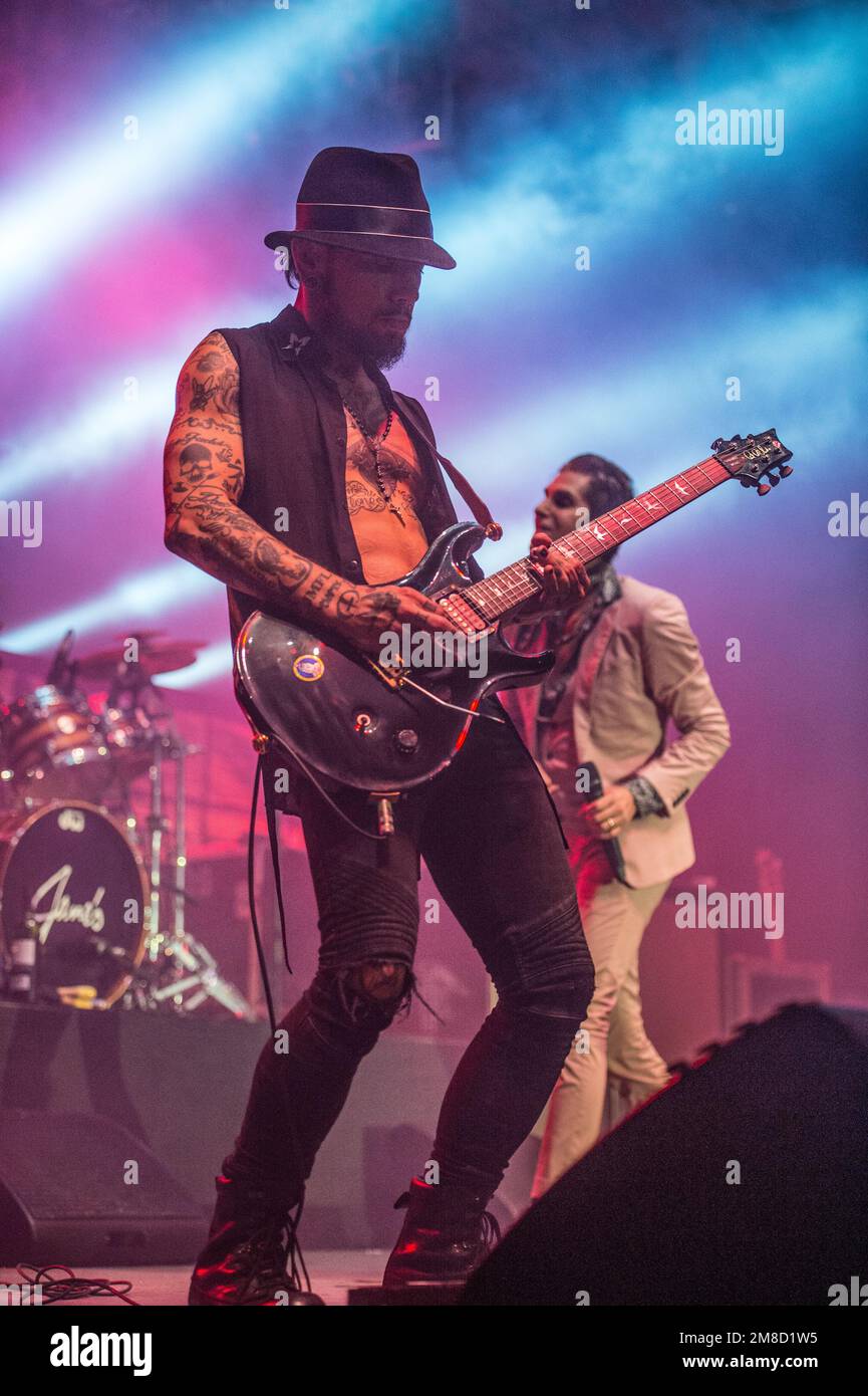 Janes addiction en concert au Stone Pony à Asbury Park, New Jersey Banque D'Images