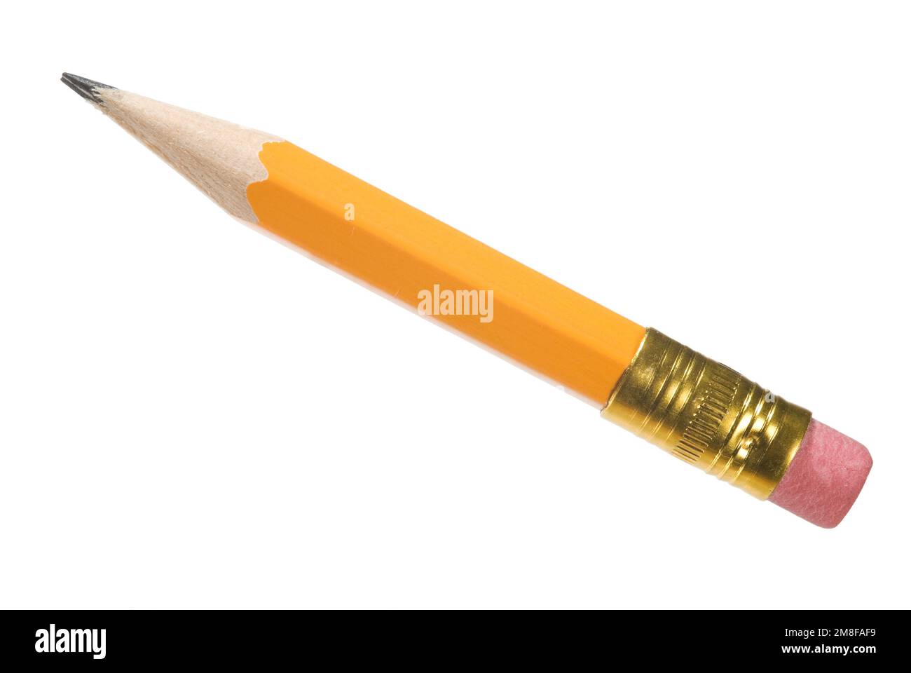 Un crayon blanc Banque D'Images