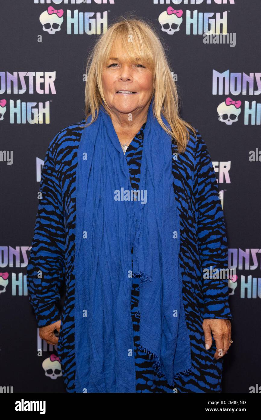 Londres, Royaume-Uni. 13th janvier 2023. Linda Robson à la fête du vendredi de Monster High Freaky à One Marylebone à Londres. Crédit : SOPA Images Limited/Alamy Live News Banque D'Images