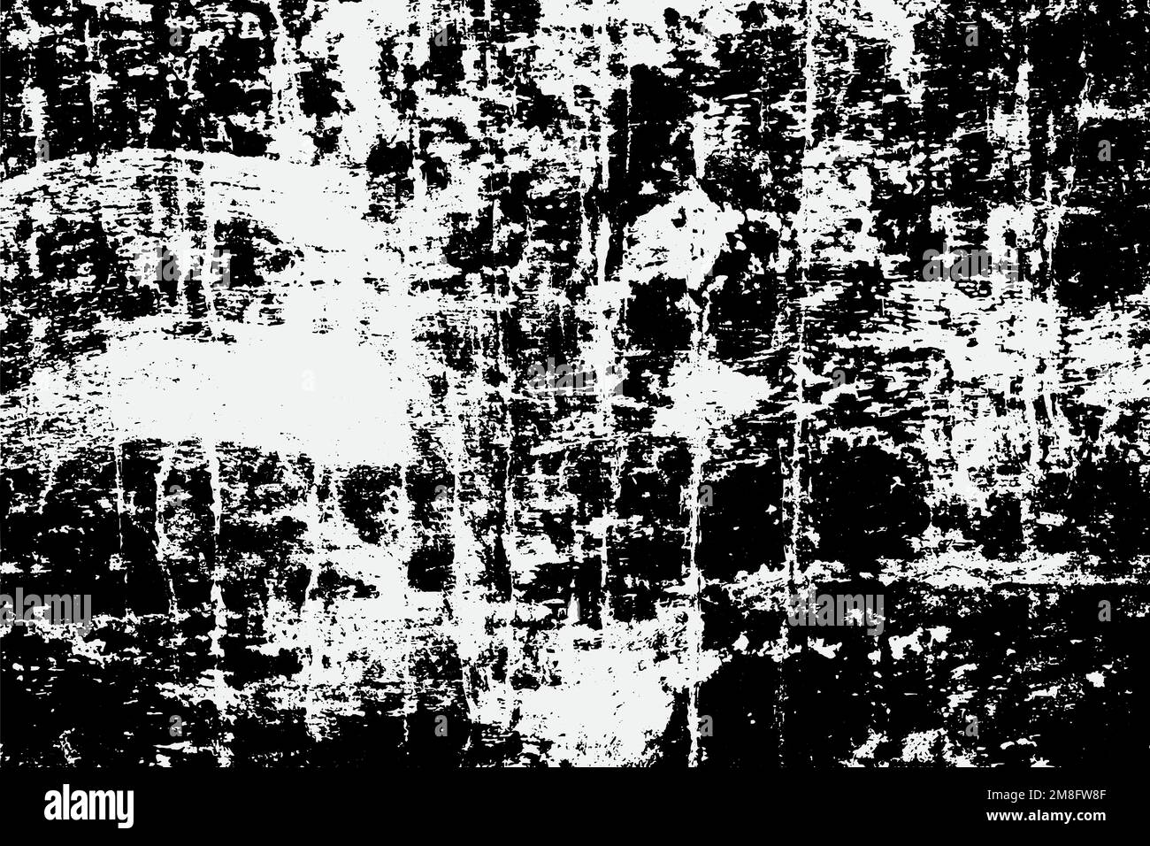 Fond de texture de fer rouillé en noir et blanc au format vectoriel EPS Illustration de Vecteur