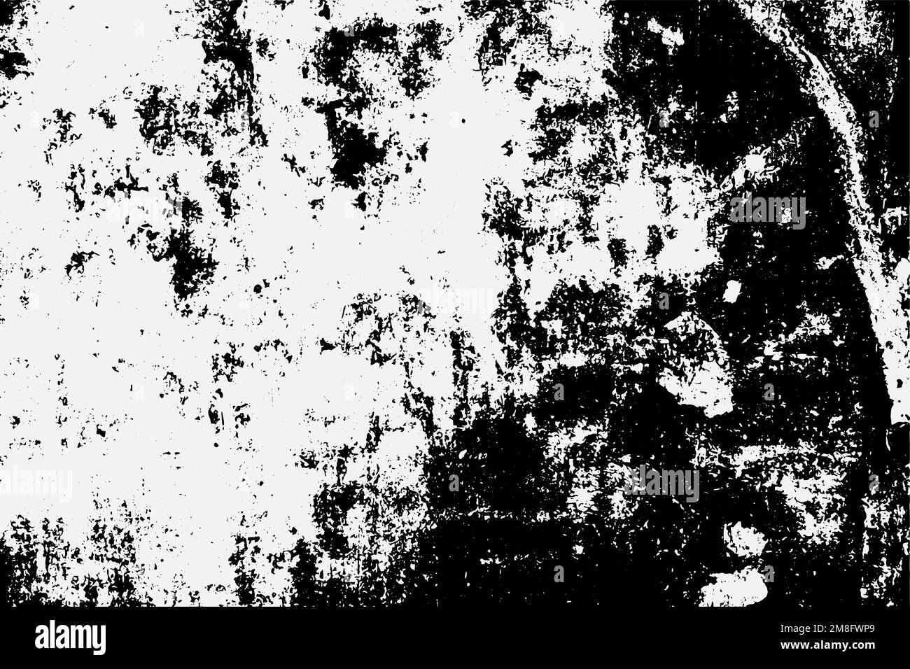 Fond de texture de fer rouillé en noir et blanc au format vectoriel EPS Illustration de Vecteur