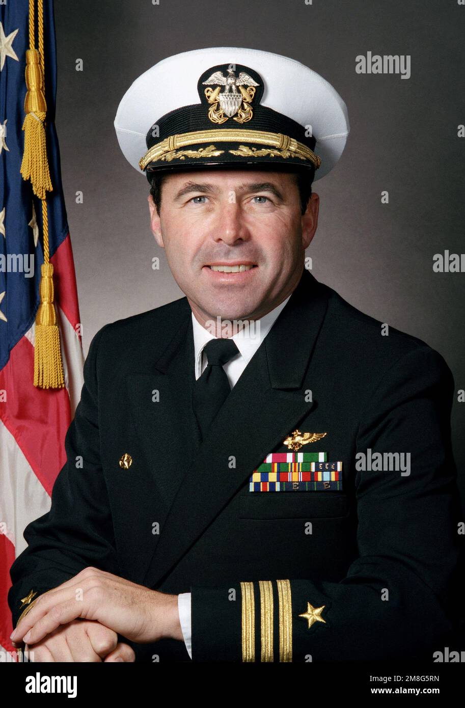 Commandant Charles H. Smith, USN (couvert). Pays : inconnu Banque D'Images