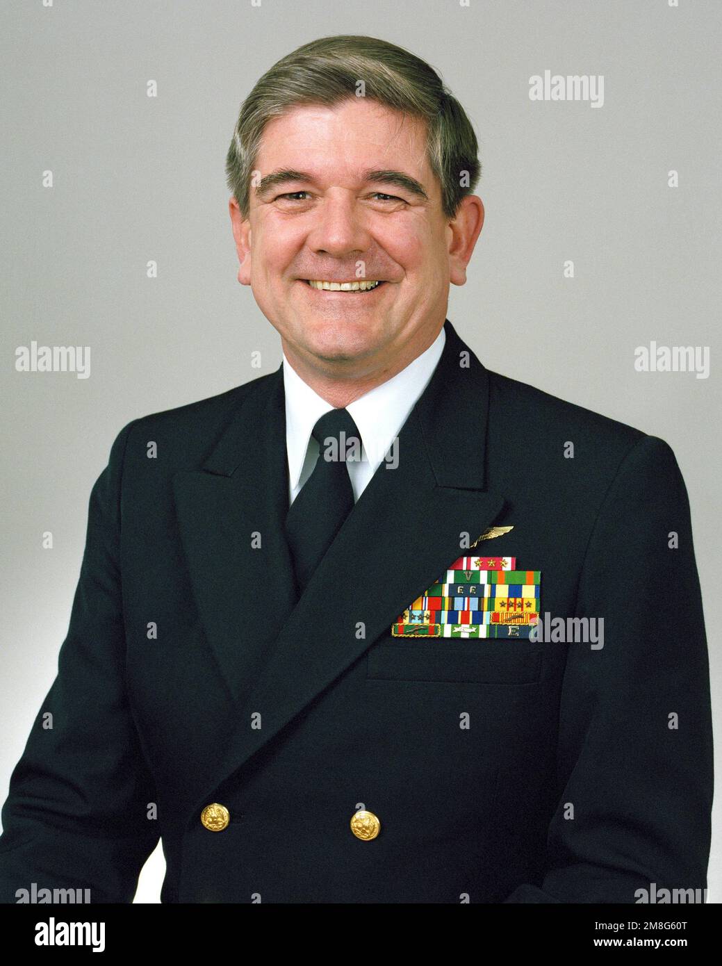 Contre-amiral (moitié inférieure) Michael L. Bowman, sélection USN (découvert). Pays : inconnu Banque D'Images