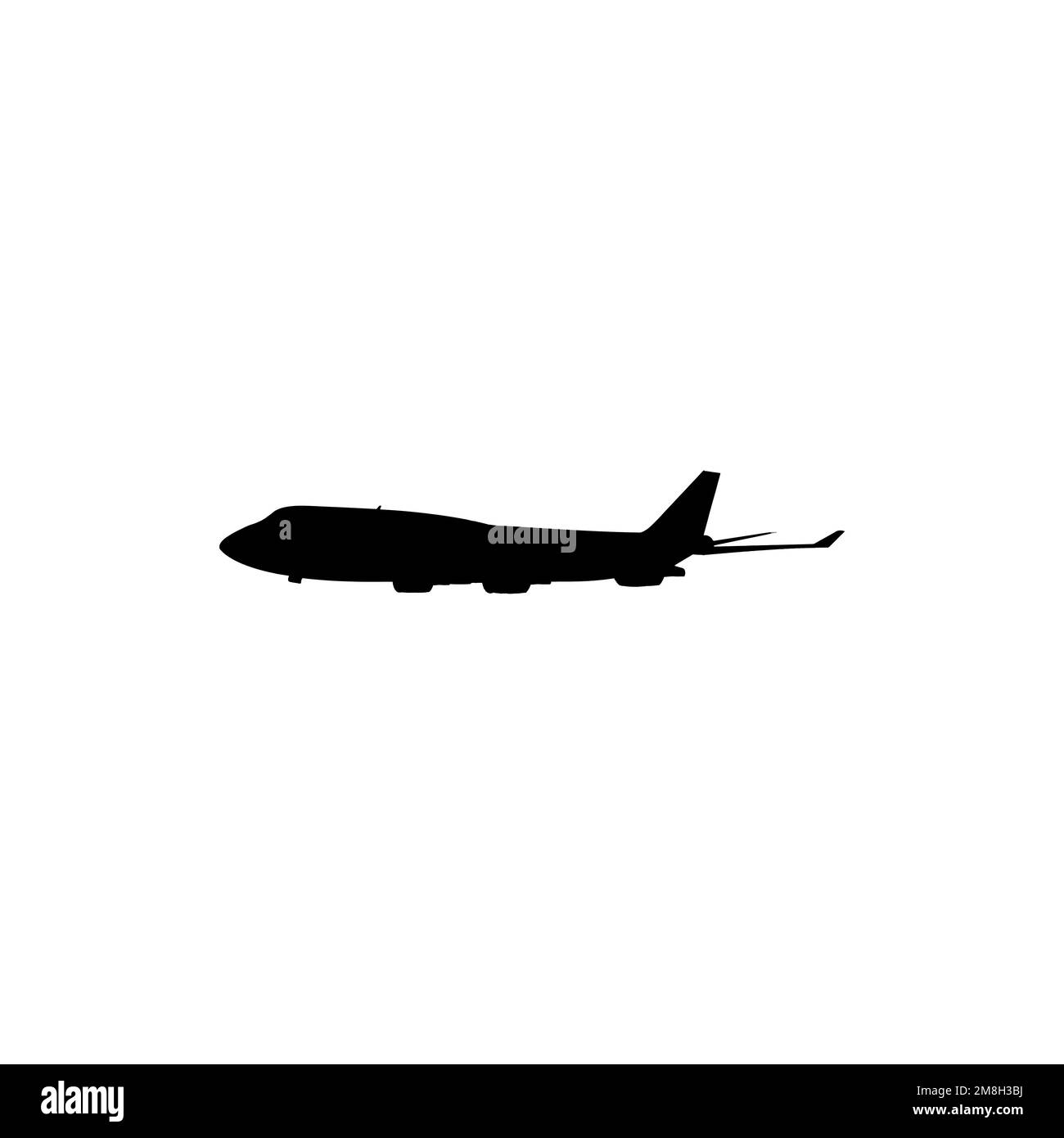 Icône avion. Un billet de voyage de style simple, un grand symbole d'arrière-plan représentant une affiche de vente. Élément de conception du logo de la marque avion. Impression de t-shirts d'avion. Vecteur pour Illustration de Vecteur