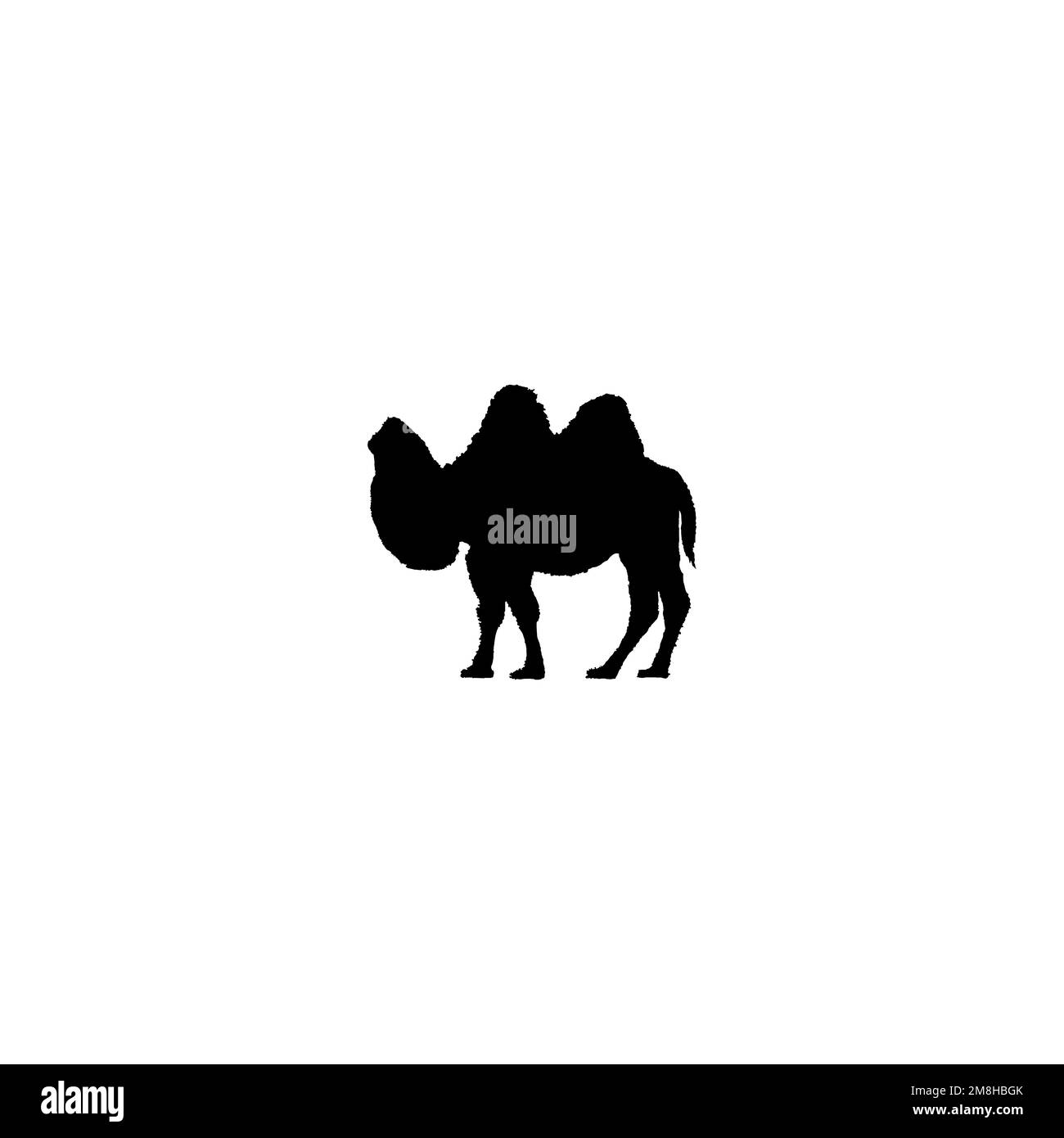 Icône de chameau. Style simple Arabie Saoudite voyage grande vente affiche symbole fond. Élément de conception du logo de la marque Camel. Impression de t-shirts à dos de chameau. Illustration de Vecteur