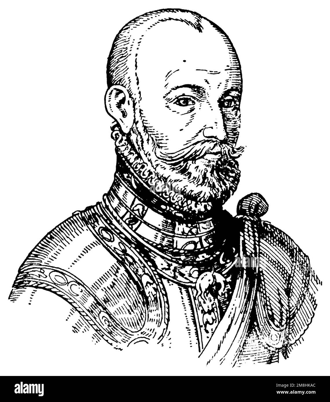 Lamoral, comte d'Egmont (1522-1568), général et homme d'État en Flandre, , (recueillant des albums d'images, 1933), Lamoral von Egmont (1522-1568), Ritter und Statthalter von Flandern und Artois, Lamoral d'Egmont (1522-1568), comte d'Egmont Banque D'Images