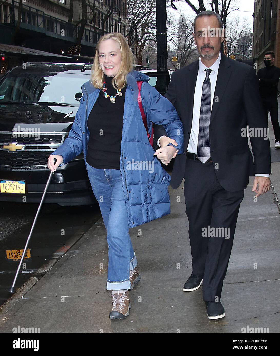 12 janvier 2023 Cybill Shepherd sur le Tarmron Hall pour parler du nouveau film Lifetime Comment