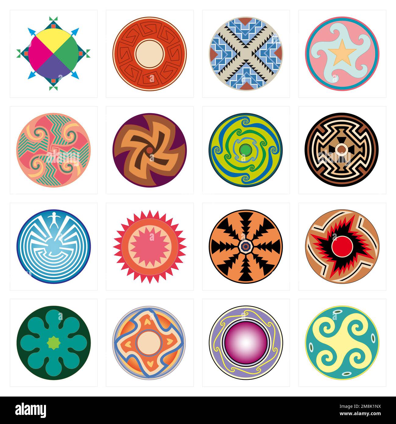 Secte de pictogramme pour les activités ou les entreprises Banque D'Images