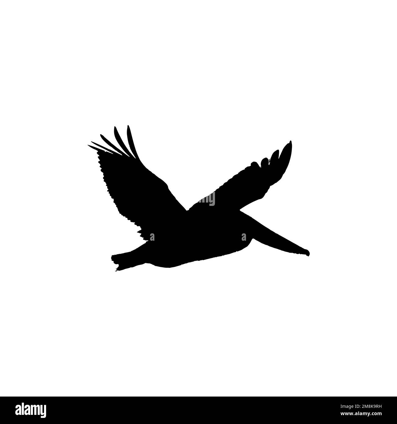 Icône Pelican. Style simple tropical voyage grande vente affiche symbole d'arrière-plan. Élément de conception du logo de marque Pelican. Impression de t-shirts Pelican. Illustration de Vecteur