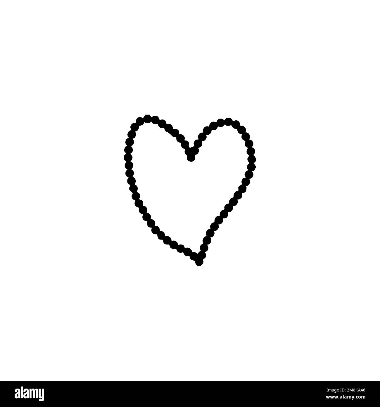 Icône cœur. Boutique de cadeaux de style simple grand solde affiche symbole d'arrière-plan. Élément de conception du logo de la marque Heart. Impression de t-shirts en forme de cœur. Vecteur pour autocollant. Illustration de Vecteur