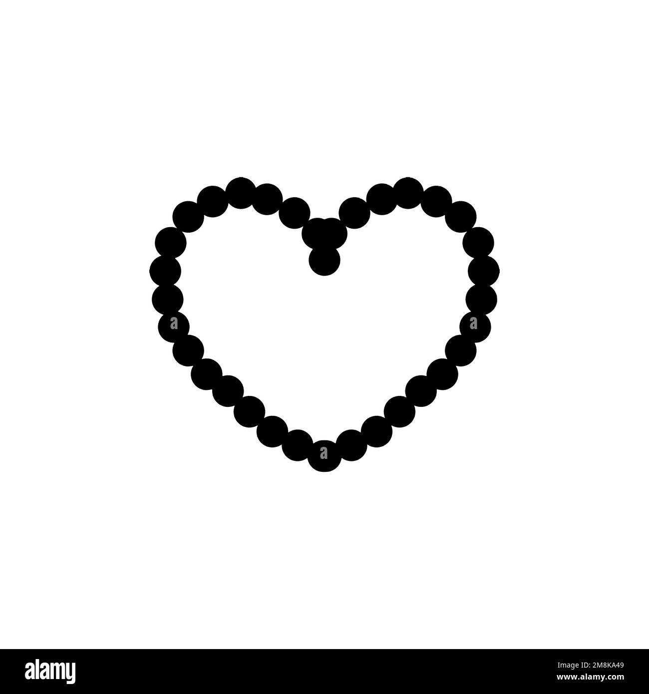 Icône cœur. Boutique de cadeaux de style simple grand solde affiche symbole d'arrière-plan. Élément de conception du logo de la marque Heart. Impression de t-shirts en forme de cœur. Vecteur pour autocollant. Illustration de Vecteur