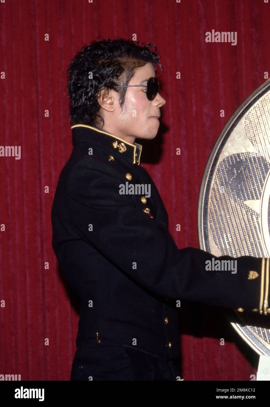 Michael Jackson septembre 1984 crédit : Ralph Dominguez/MediaPunch Banque D'Images