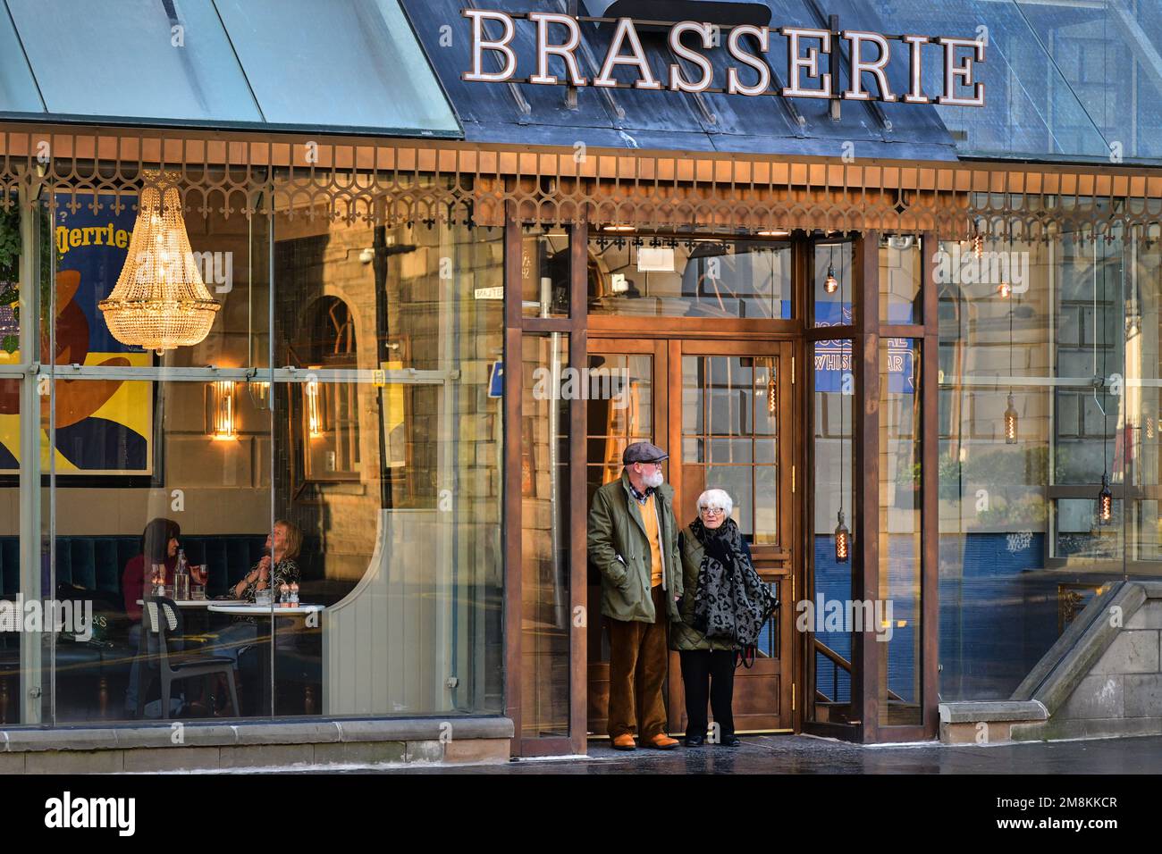 Edinburgh, Écosse, Royaume-Uni, 14 janvier 2023. Brasserie West End, Hope Street. credit sst/alamy nouvelles en direct Banque D'Images