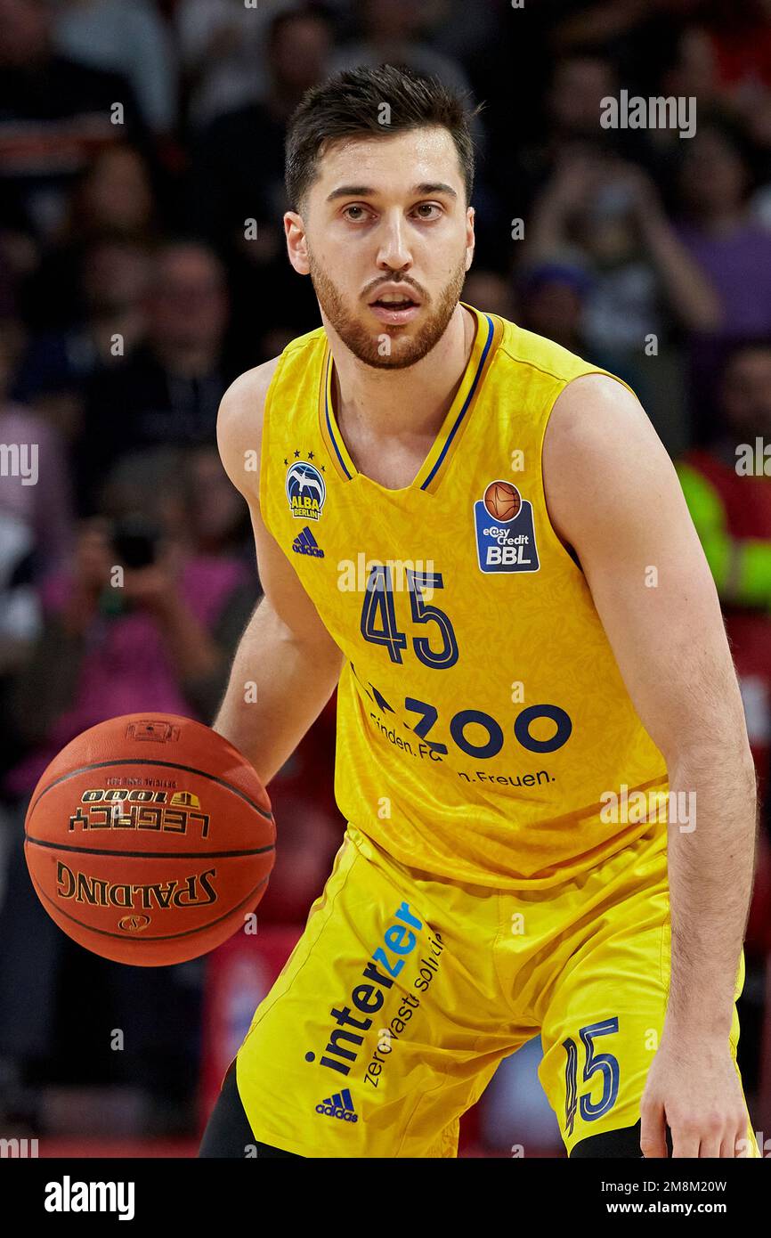 Deutsche Basketball Bundesliga 2022/2023 | FC Bayern München vs ALBA Berlin. BLATT Tamir (ALBA Berlin BER45) Banque D'Images