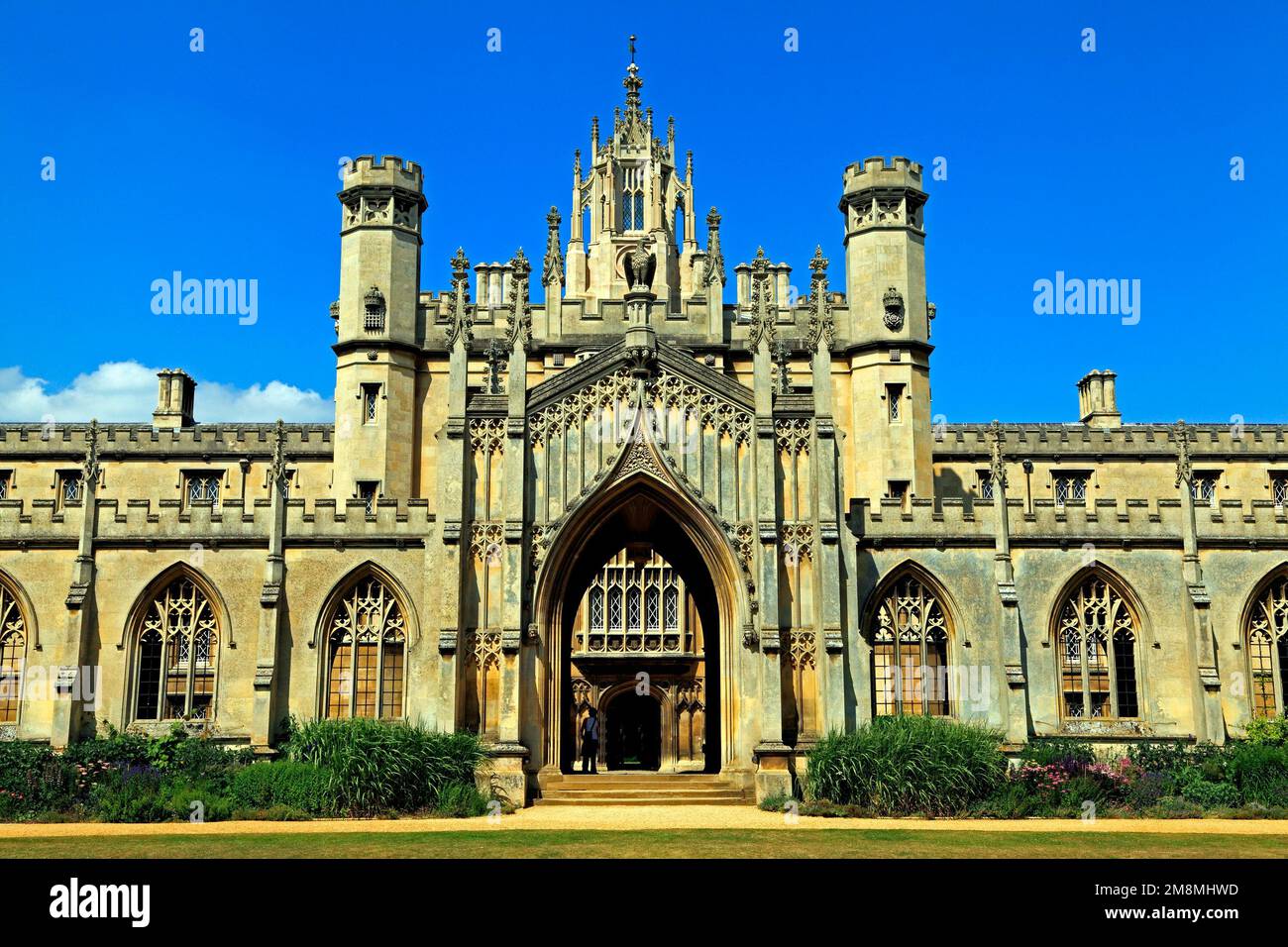St. Johns College, Université de Cambridge, Cambridge, Angleterre, Royaume-Uni Banque D'Images
