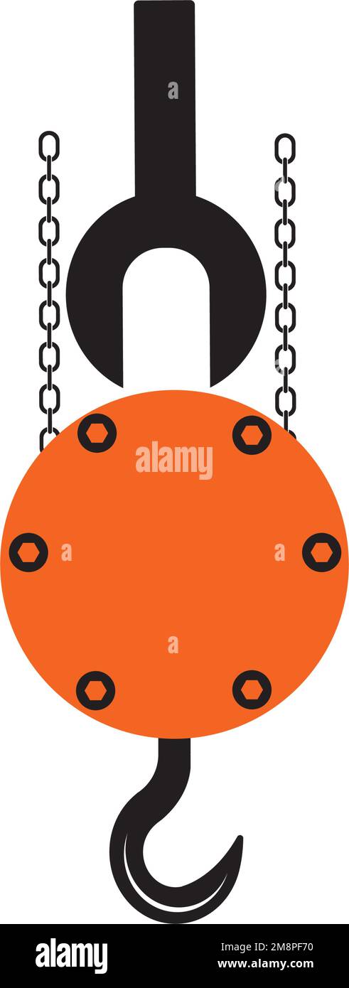 modèle de vectorisation du logo crane Illustration de Vecteur