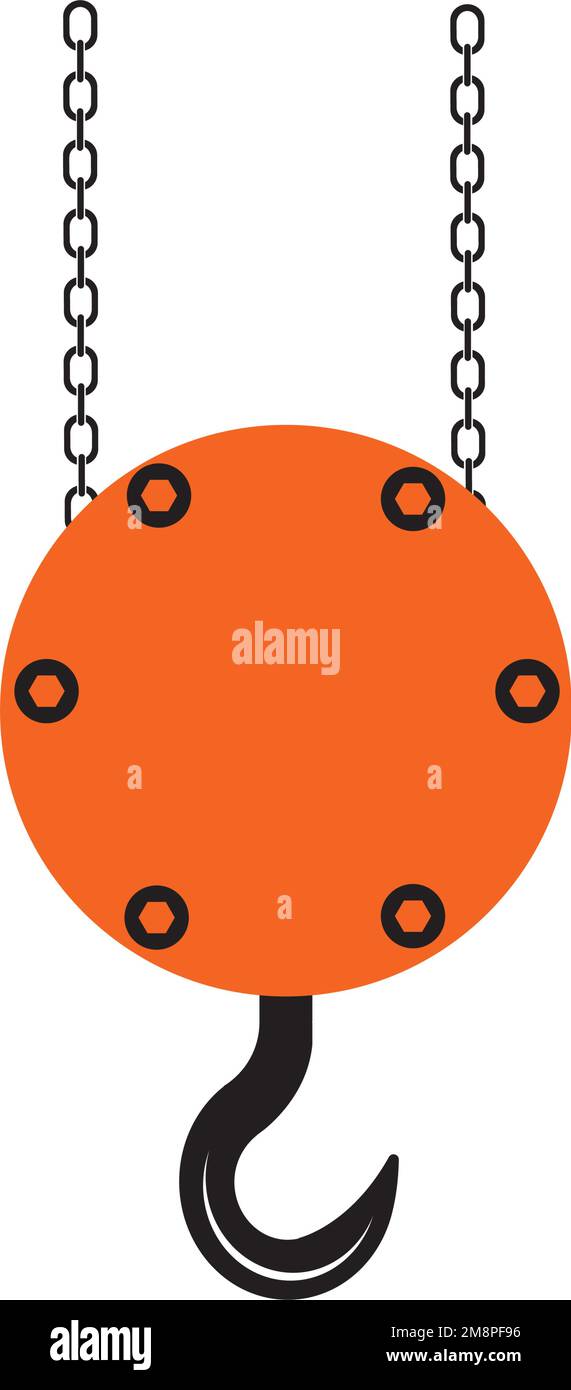 modèle de vectorisation du logo crane Illustration de Vecteur