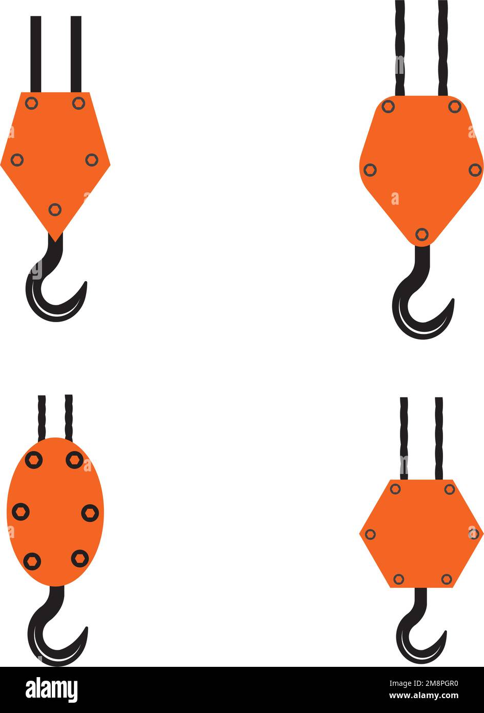 modèle de vectorisation du logo crane Illustration de Vecteur