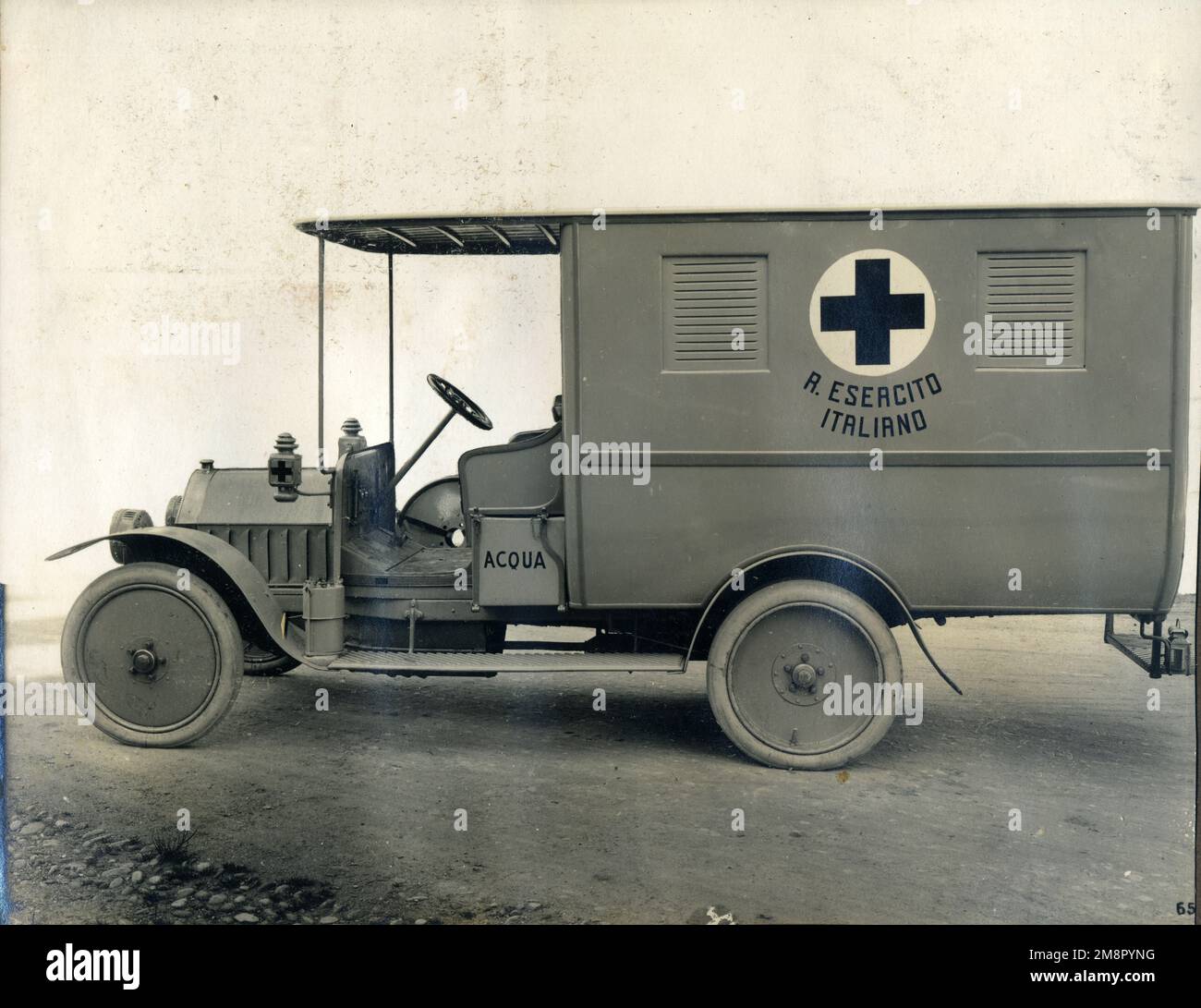 Rio 1/43 Fiat 15 Ter Ambulance Croix-Rouge Italienne - Miniature Neuve