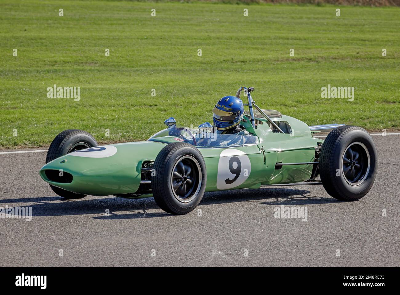 Andrew Beaumont dans le Lotus-Climax 1962 24 lors de la course Glover Trophy au Goodwood Revival 2022, Sussex, Royaume-Uni. Banque D'Images