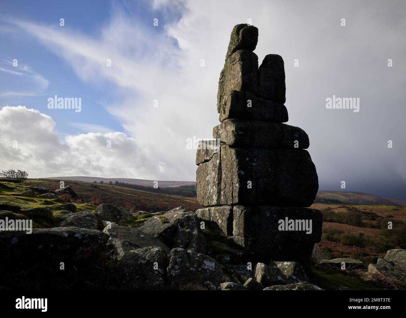 Dartmoor national park Banque de photographies et d’images à haute ...