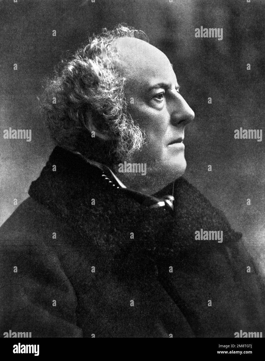 Millais. Portrait de Sir John Everett Millais (1829-1896) Banque D'Images