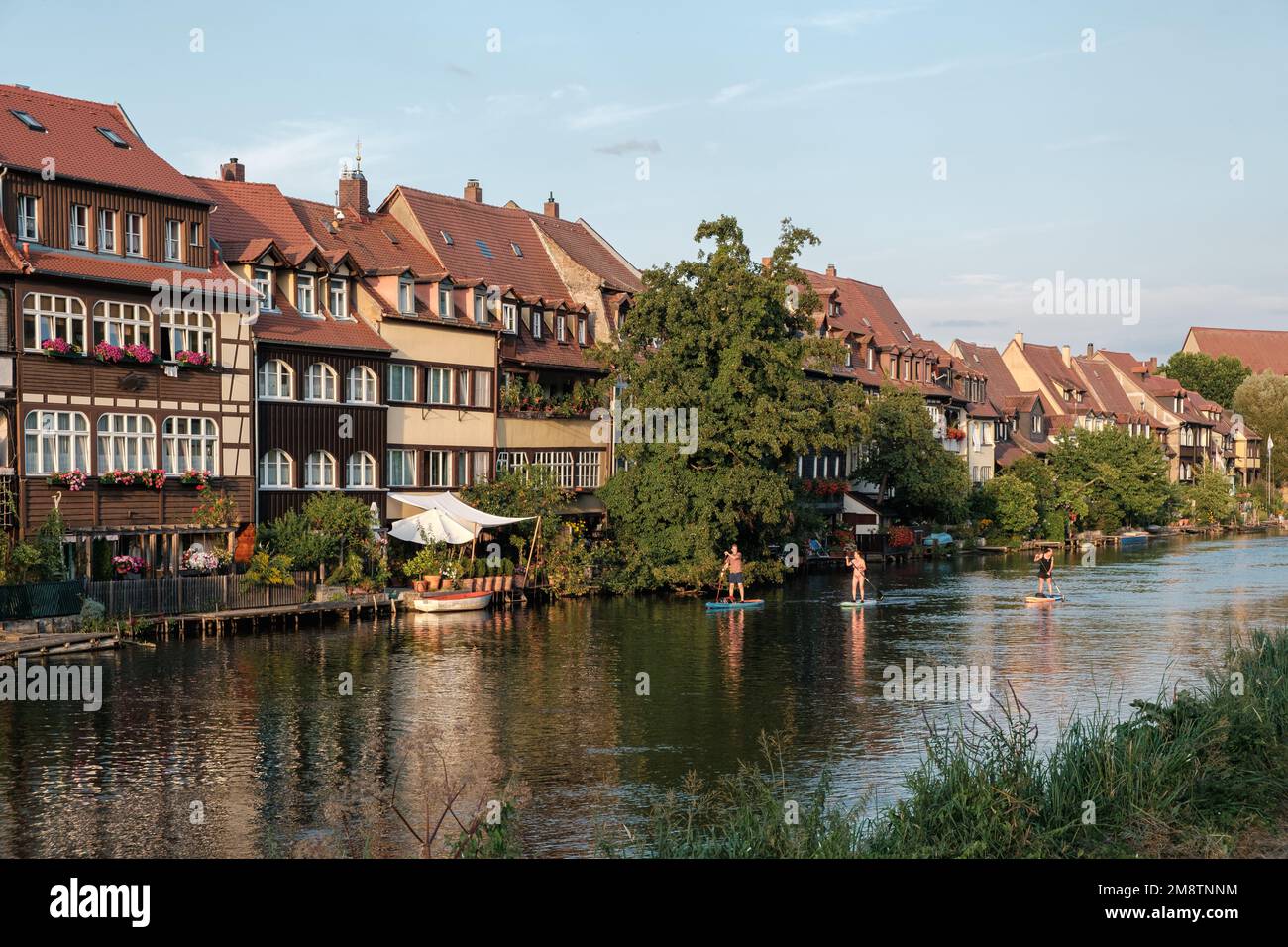 Paddle board petite venise Banque de photographies et d’images à haute
